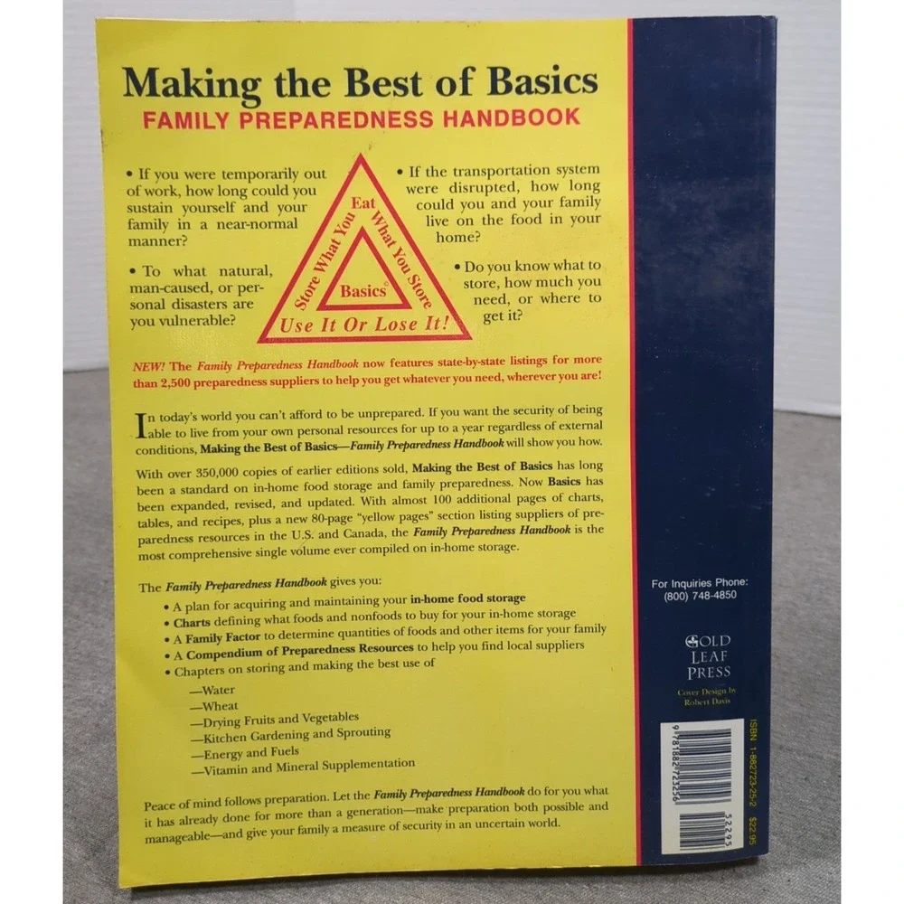 1997‎ Making Best of Basics Family Preparedness Handbook James Talmage Stevens